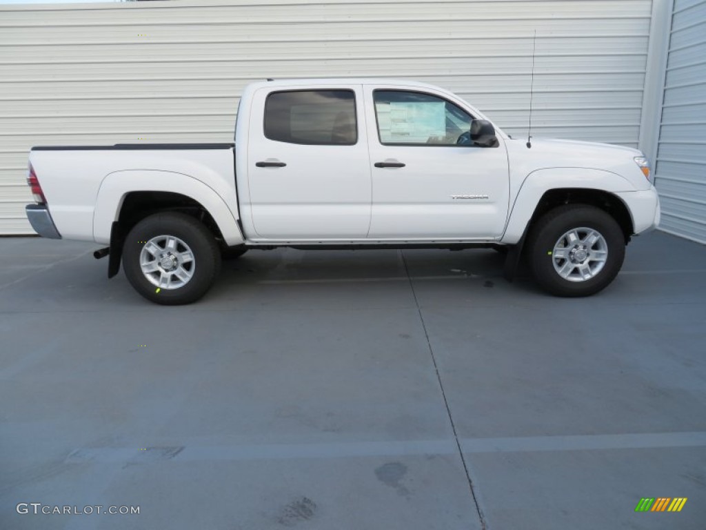 Super White 2014 Toyota Tacoma V6 Prerunner Double Cab Exterior Photo #87603979