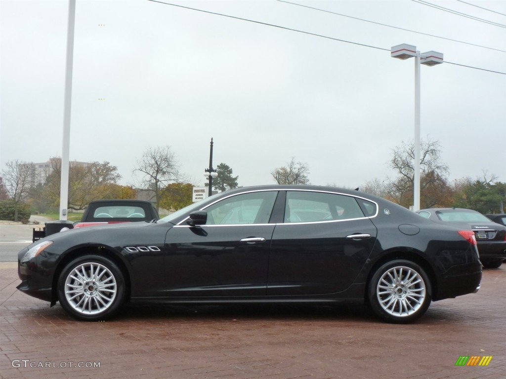 Nero Ribelle (Black Metallic) 2014 Maserati Quattroporte S Q4 AWD Exterior Photo #87604120