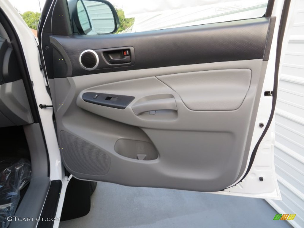2014 Toyota Tacoma V6 Prerunner Double Cab Graphite Door Panel Photo #87604324