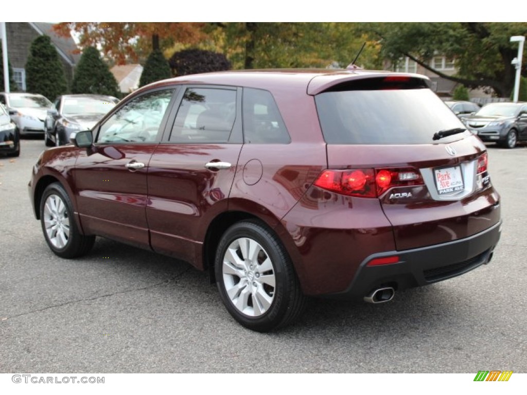 2011 RDX SH-AWD - Basque Red Pearl / Taupe photo #5