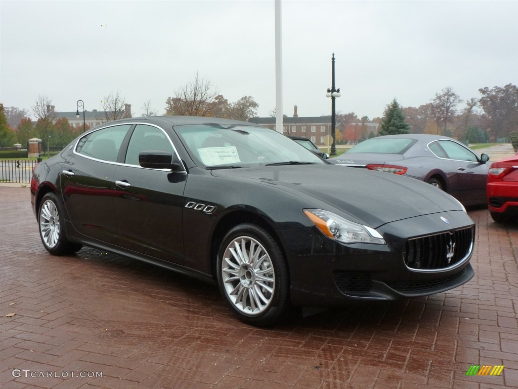 Nero Ribelle (Black Metallic) 2014 Maserati Quattroporte S Q4 AWD Exterior Photo #87604408