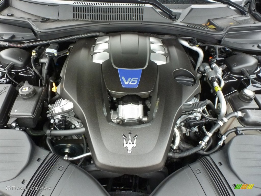 2014 Maserati Quattroporte S Q4 AWD 3.0 Liter DI Twin-Turbocharged DOHC 24-Valve VVT V6 Engine Photo #87604516