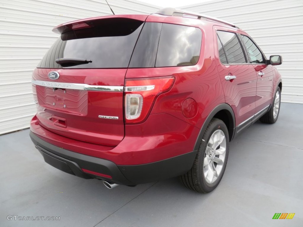 2014 Explorer Limited - Ruby Red / Charcoal Black photo #4