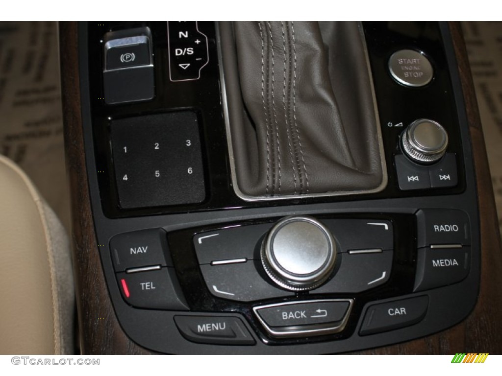 2013 A6 2.0T quattro Sedan - Oolong Gray Metallic / Velvet Beige photo #25