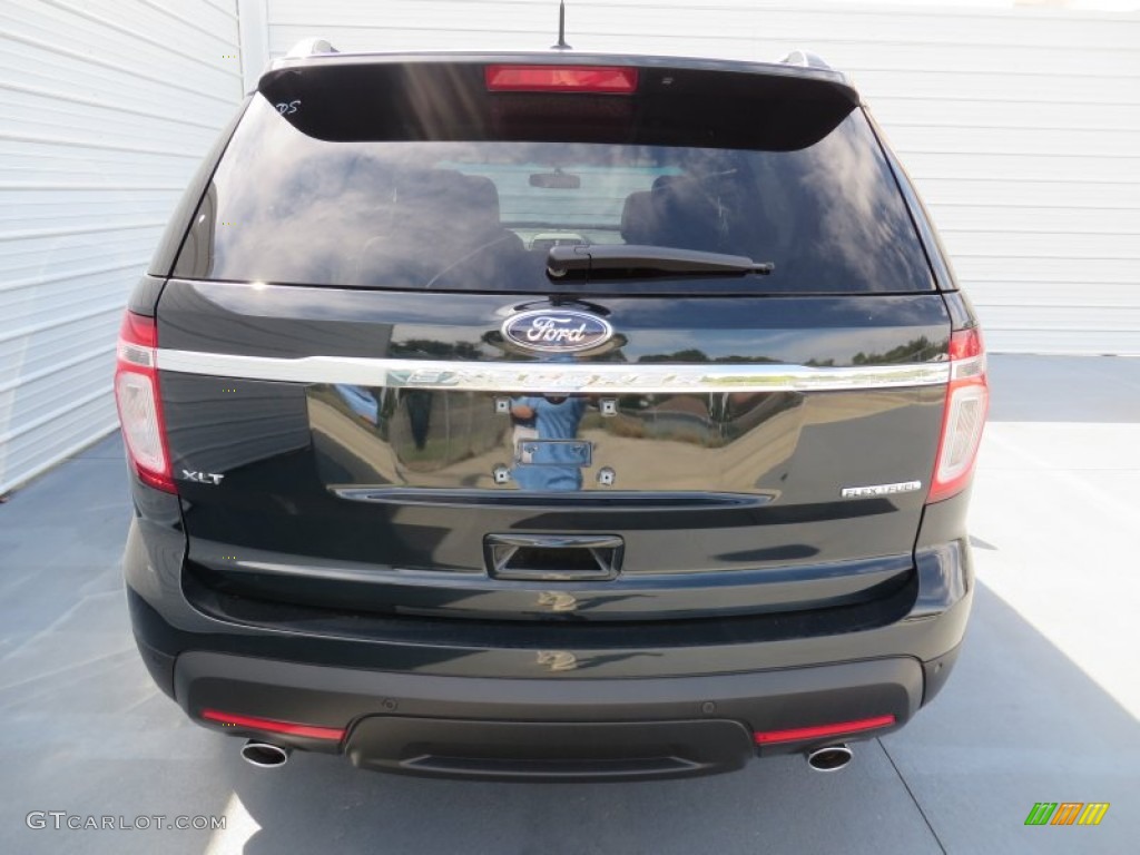 2014 Explorer XLT - Dark Side / Medium Light Stone photo #5