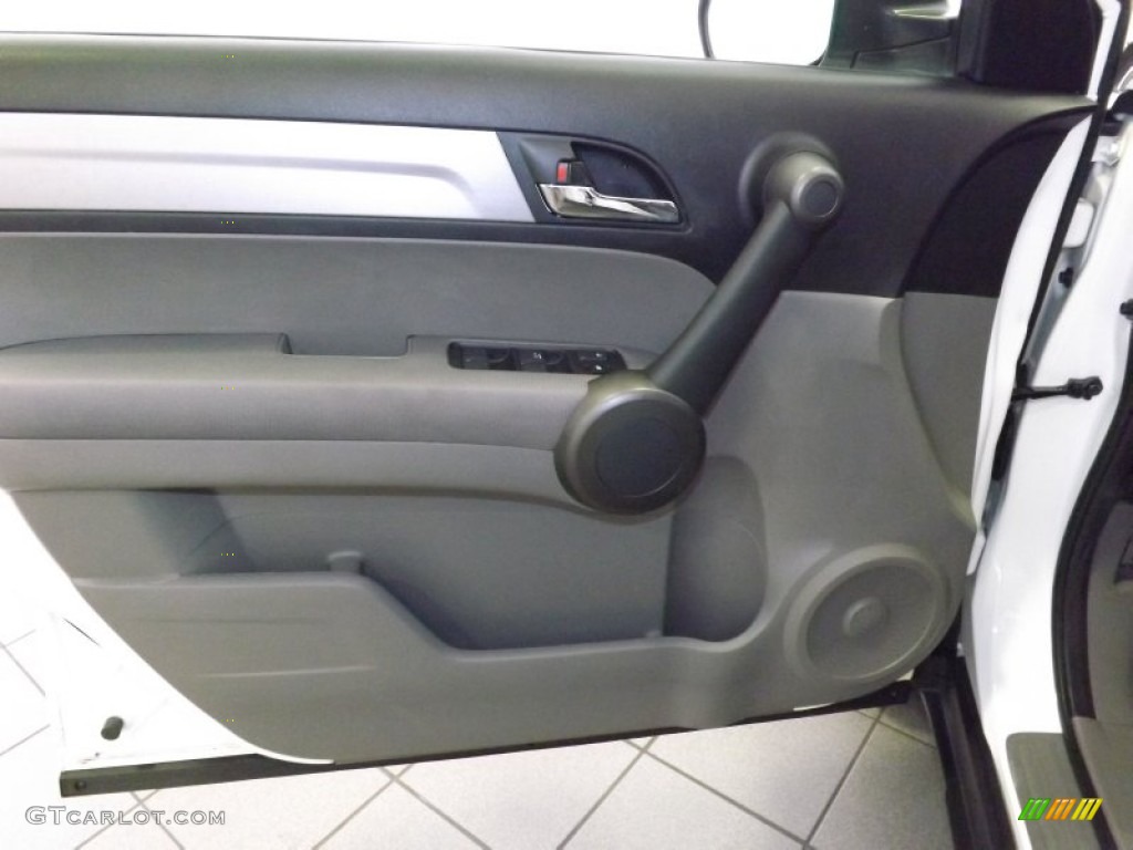 2011 CR-V EX - Taffeta White / Gray photo #11