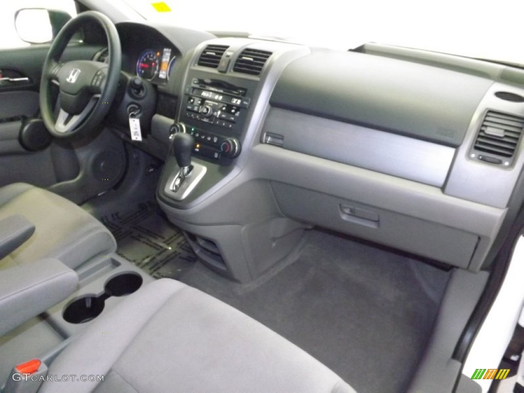 2011 CR-V EX - Taffeta White / Gray photo #30