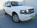 2014 White Platinum Ford Expedition Limited  photo #2