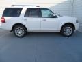 2014 White Platinum Ford Expedition Limited  photo #3