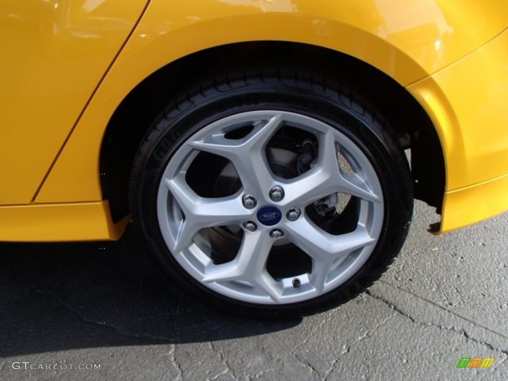 2013 Focus ST Hatchback - Tangerine Scream Tri-Coat / ST Tangerine Scream Recaro Seats photo #9