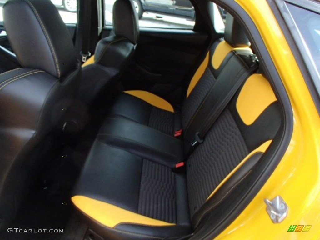 2013 Focus ST Hatchback - Tangerine Scream Tri-Coat / ST Tangerine Scream Recaro Seats photo #12