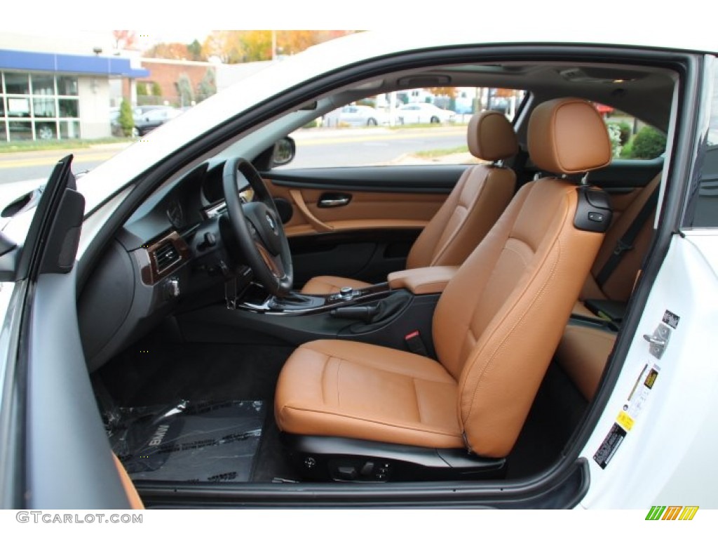 2011 3 Series 328i xDrive Coupe - Alpine White / Saddle Brown Dakota Leather photo #11