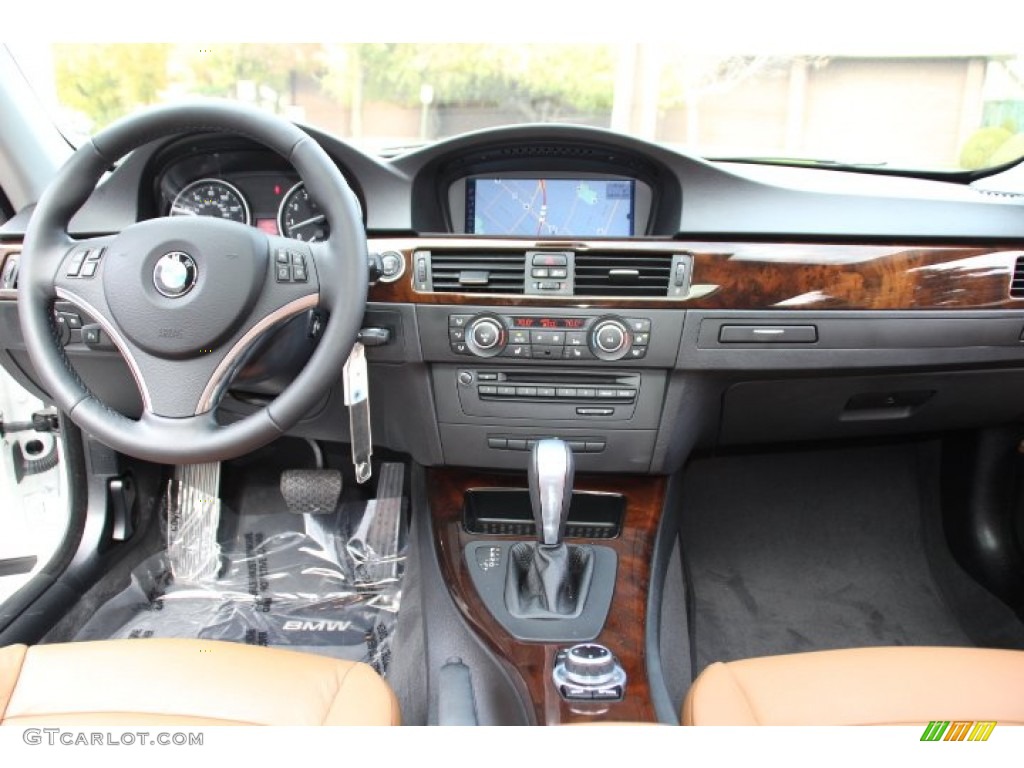 2011 3 Series 328i xDrive Coupe - Alpine White / Saddle Brown Dakota Leather photo #13