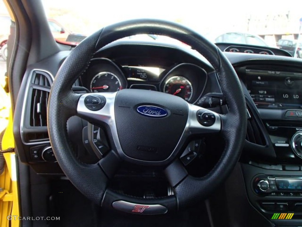 2013 Focus ST Hatchback - Tangerine Scream Tri-Coat / ST Tangerine Scream Recaro Seats photo #18