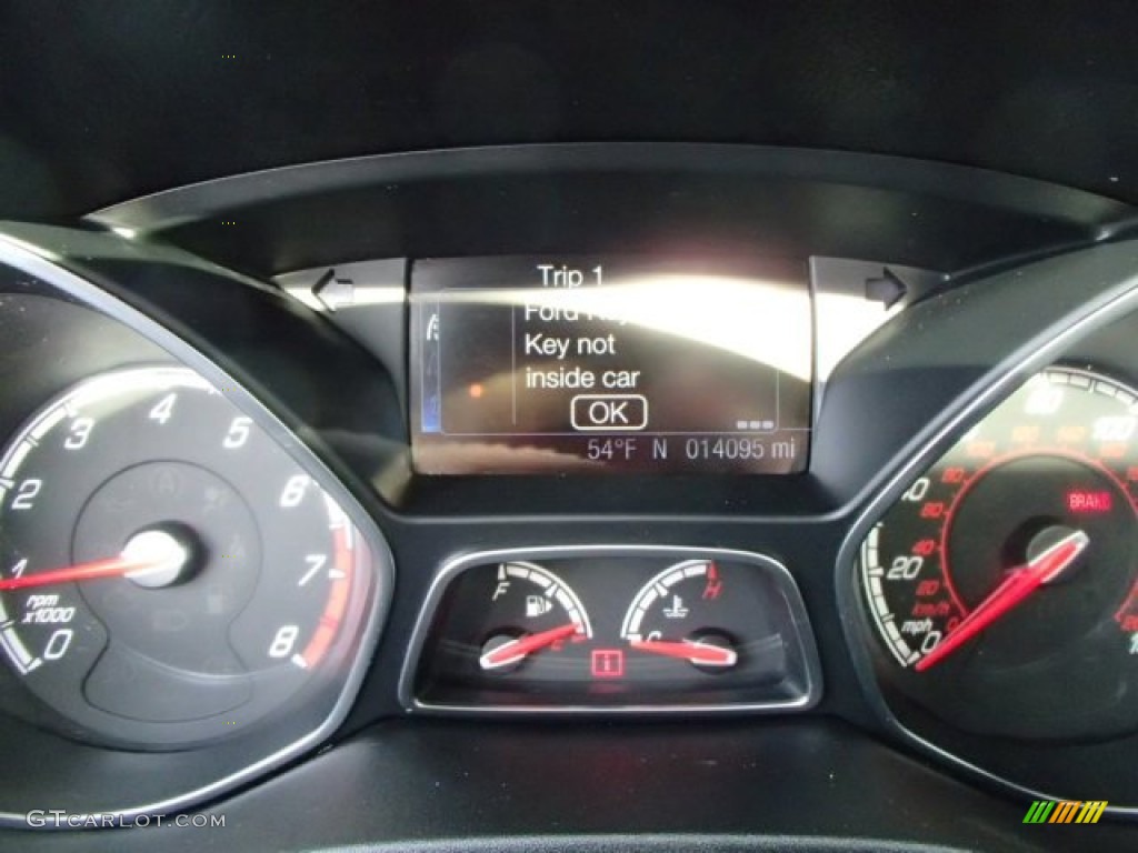 2013 Focus ST Hatchback - Tangerine Scream Tri-Coat / ST Tangerine Scream Recaro Seats photo #19