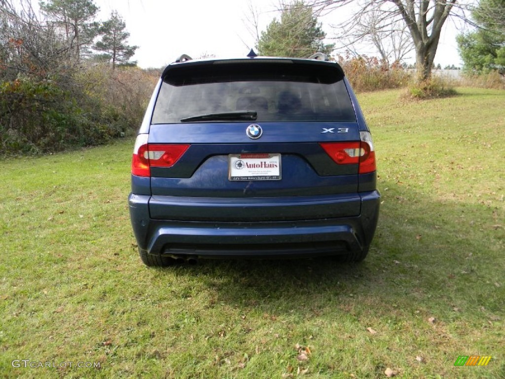 2006 X3 3.0i - Mystic Blue Metallic / Grey photo #5