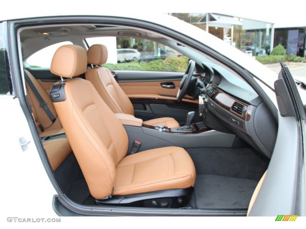 2011 3 Series 328i xDrive Coupe - Alpine White / Saddle Brown Dakota Leather photo #26