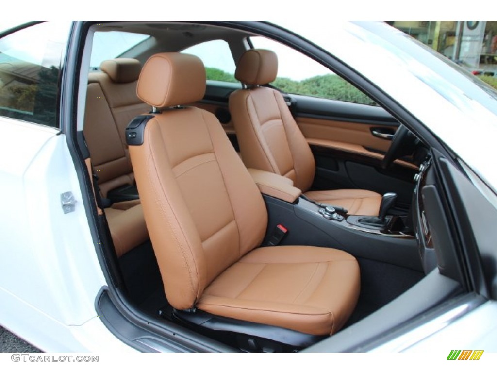 2011 3 Series 328i xDrive Coupe - Alpine White / Saddle Brown Dakota Leather photo #27