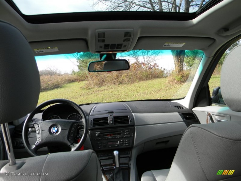 2006 X3 3.0i - Mystic Blue Metallic / Grey photo #12