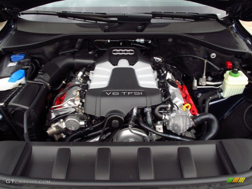 2014 Audi Q7 3.0 TFSI quattro 3.0 Liter Supercharged TFSI DOHC 24-Valve VVT V6 Engine Photo #87608689