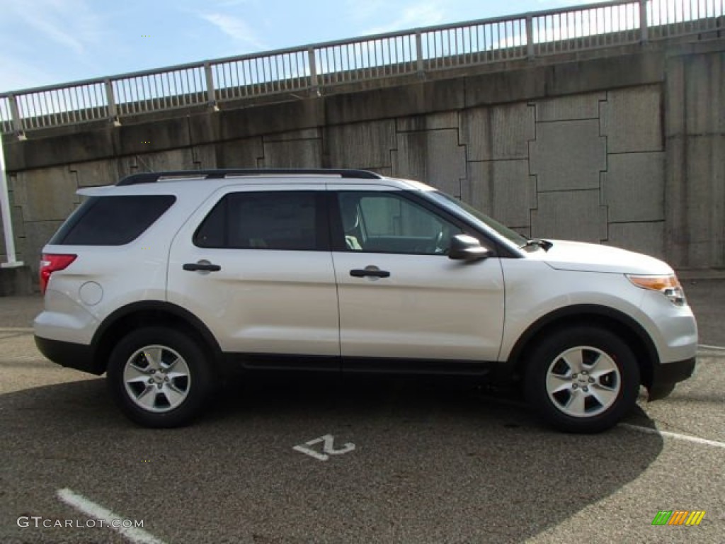 2014 Explorer FWD - Ingot Silver / Medium Light Stone photo #1