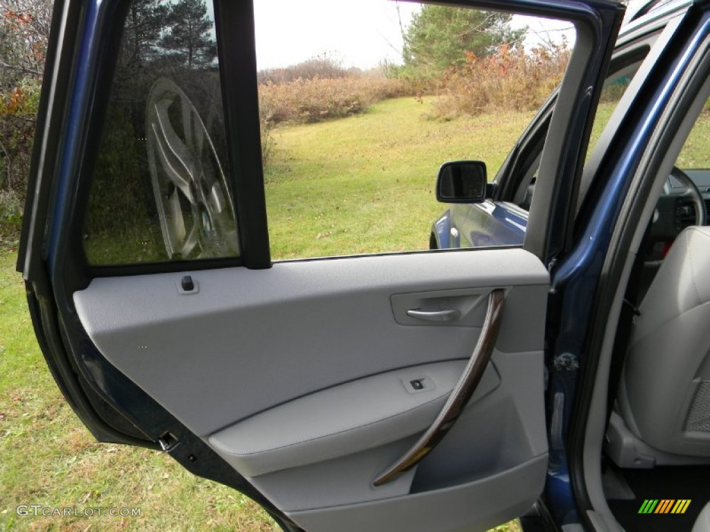 2006 X3 3.0i - Mystic Blue Metallic / Grey photo #21
