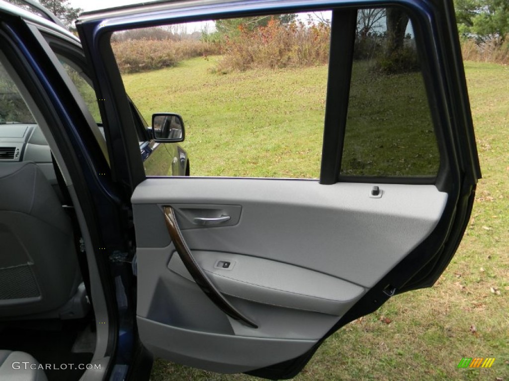 2006 X3 3.0i - Mystic Blue Metallic / Grey photo #22