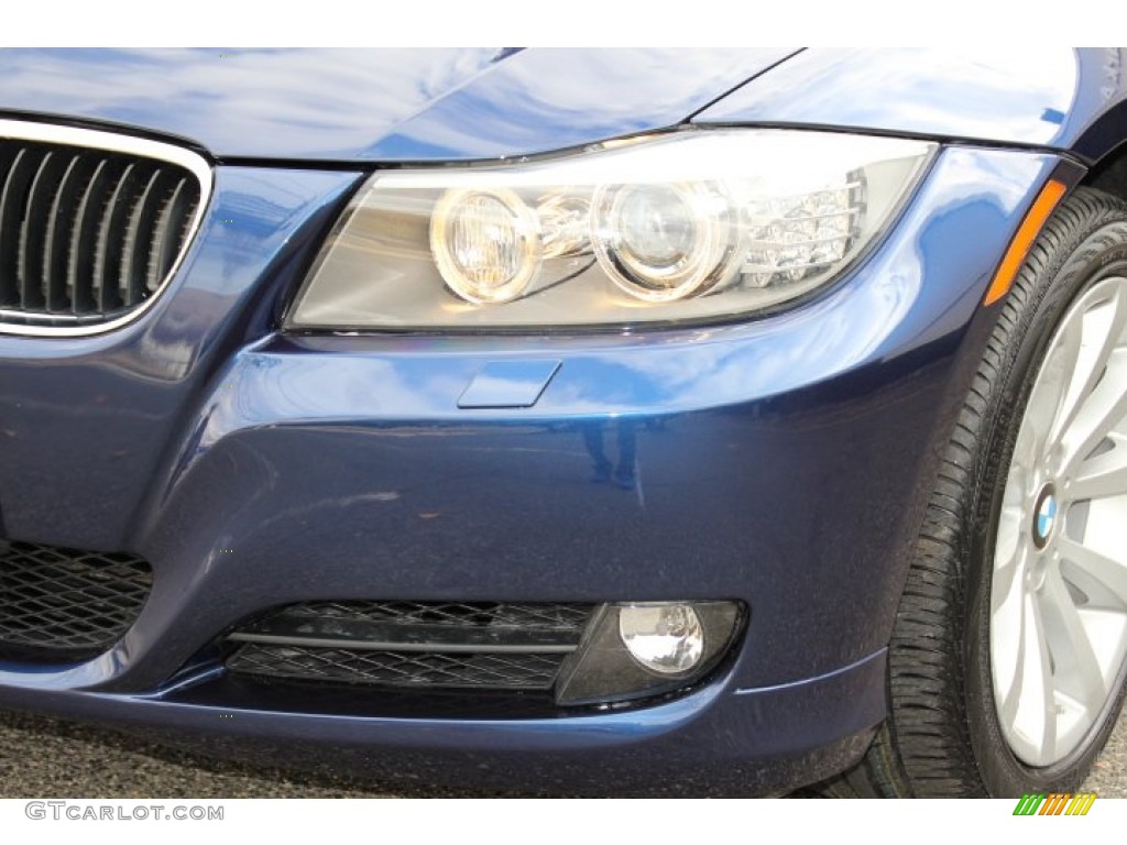 2011 3 Series 328i xDrive Sedan - Deep Sea Blue Metallic / Gray Dakota Leather photo #30