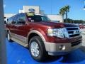 2013 Autumn Red Ford Expedition EL XLT  photo #8