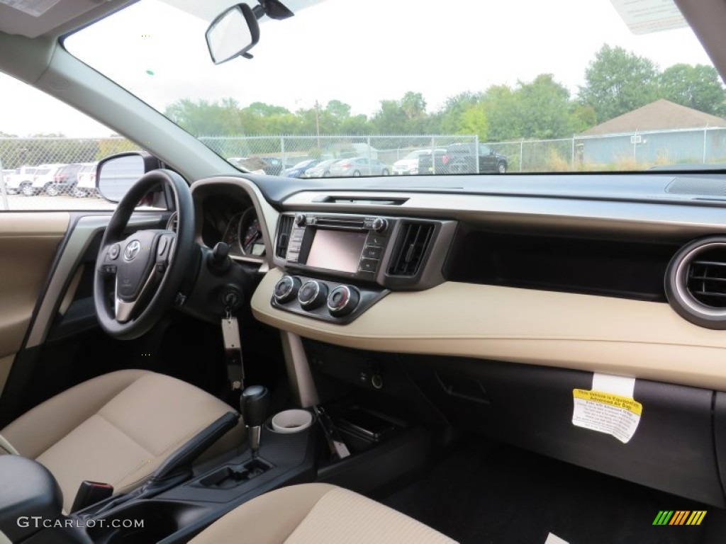 2013 Toyota RAV4 LE Beige Dashboard Photo #87610024