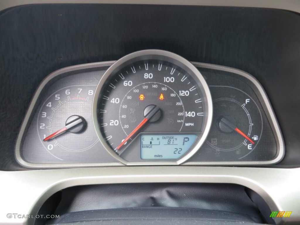 2013 Toyota RAV4 LE Gauges Photo #87610270