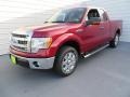 2013 Ruby Red Metallic Ford F150 XLT SuperCab  photo #8