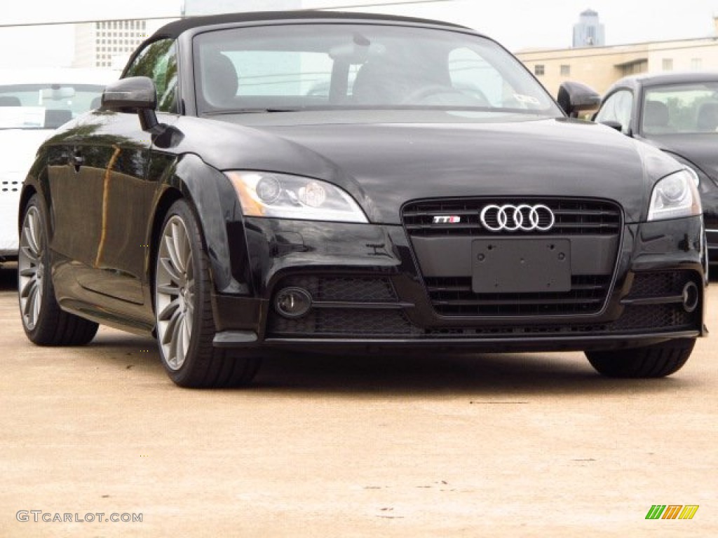 2014 TT S 2.0T quattro Roadster - Brilliant Black / Black photo #1