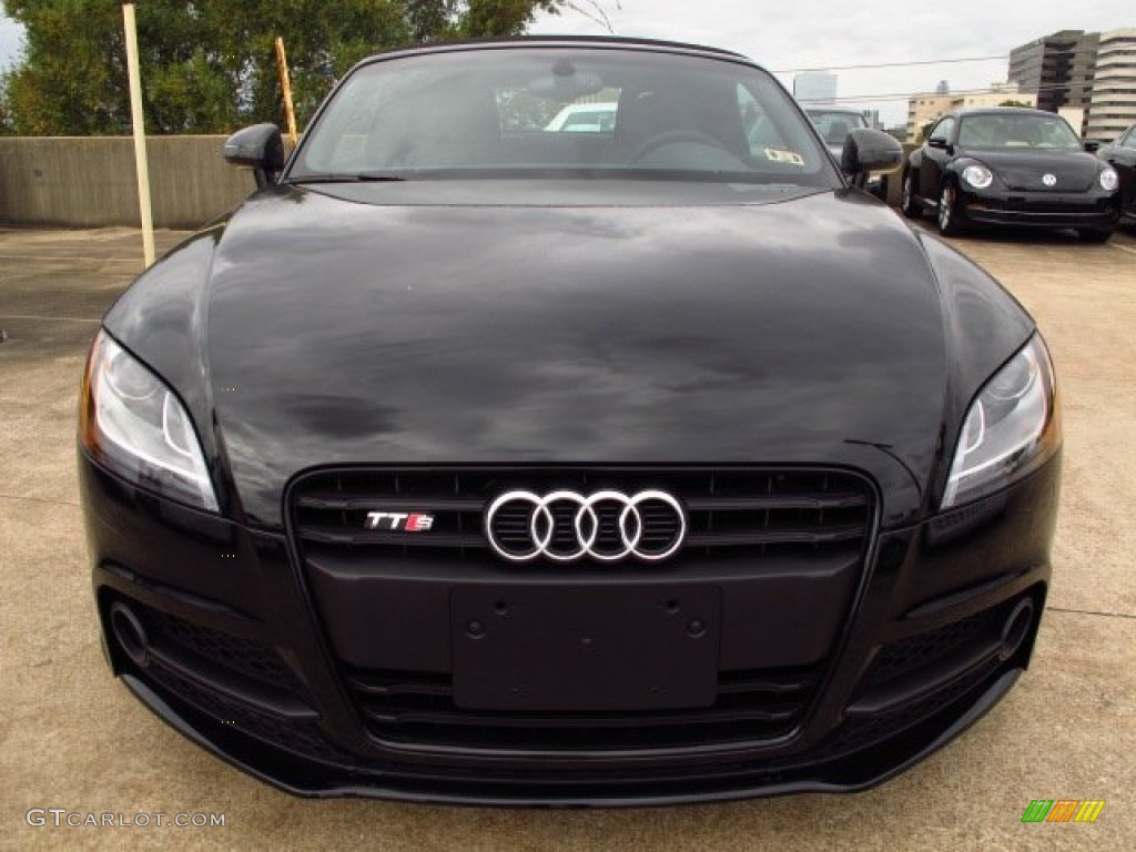 Brilliant Black 2014 Audi TT S 2.0T quattro Roadster Exterior Photo #87611338