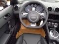 2014 Audi TT Black Interior Steering Wheel Photo