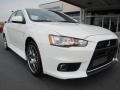 2014 Wicked White Mitsubishi Lancer Evolution MR  photo #1