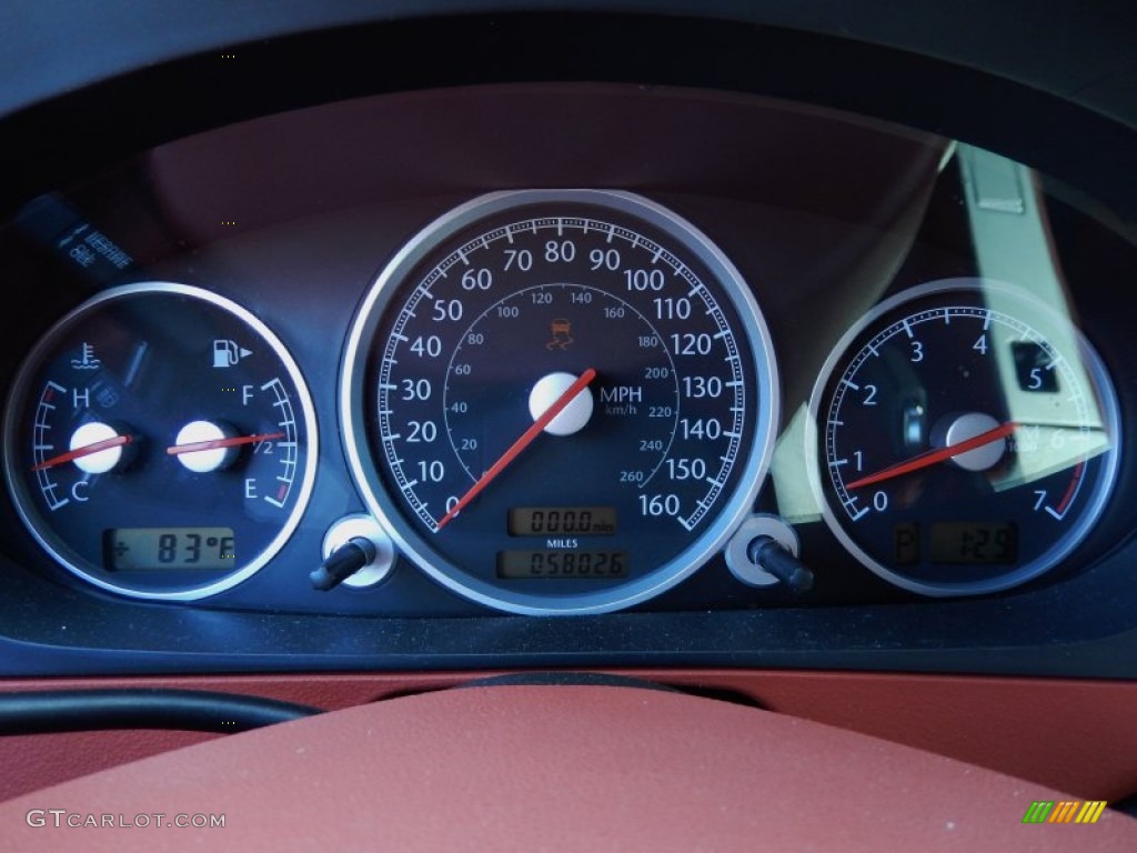 2004 Chrysler Crossfire Limited Coupe Gauges Photo #87611467
