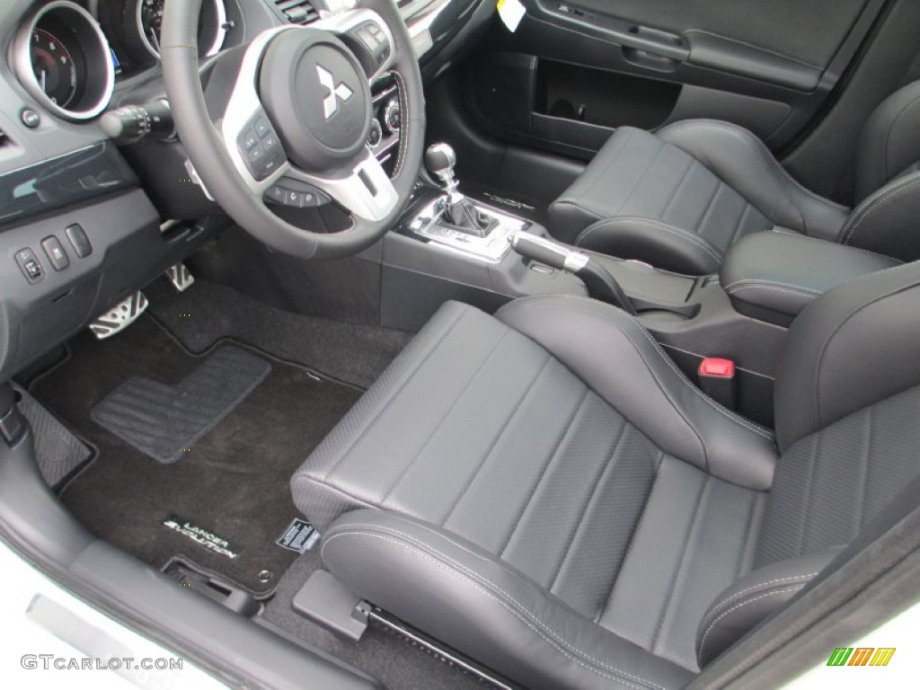 2014 Mitsubishi Lancer Evolution MR Front Seat Photo #87611683