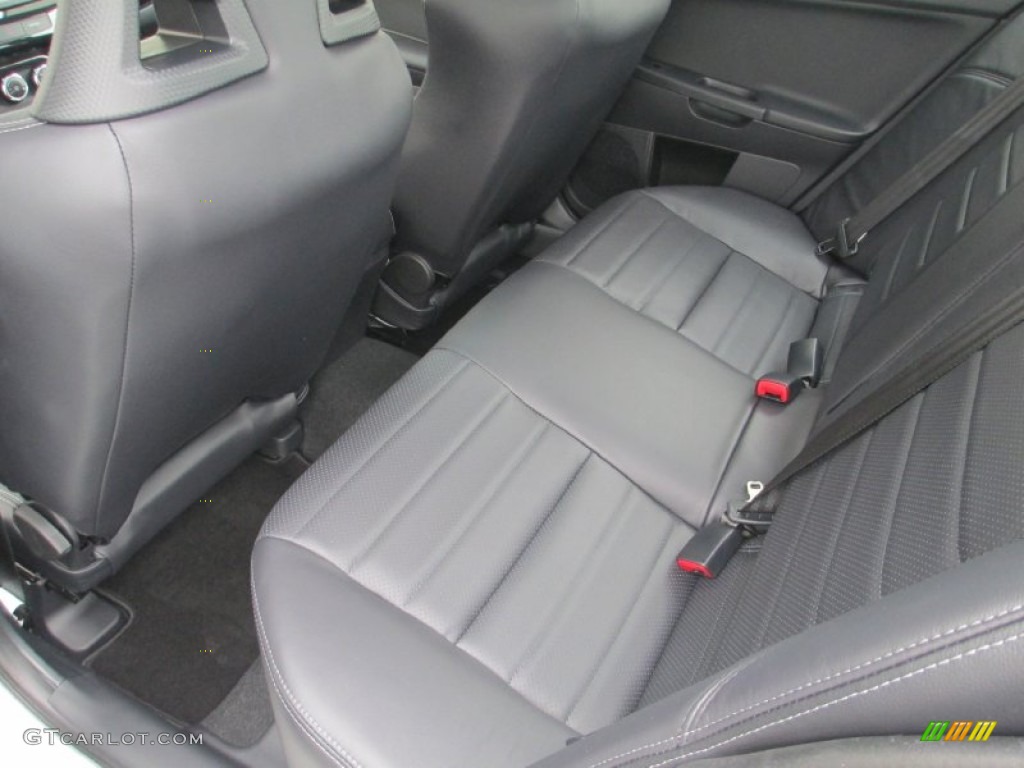 2014 Mitsubishi Lancer Evolution MR Rear Seat Photo #87611728