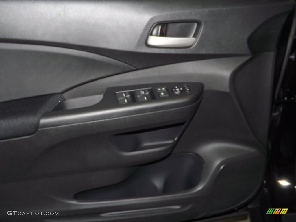 2014 CR-V LX - Crystal Black Pearl / Black photo #10