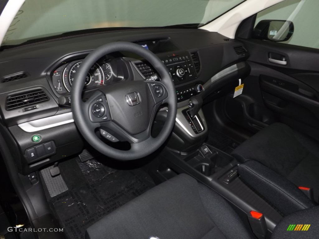 2014 CR-V LX - Crystal Black Pearl / Black photo #11