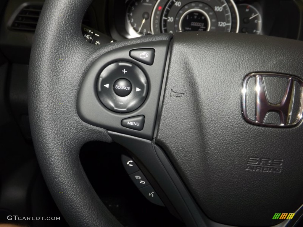 2014 CR-V LX - Crystal Black Pearl / Black photo #22