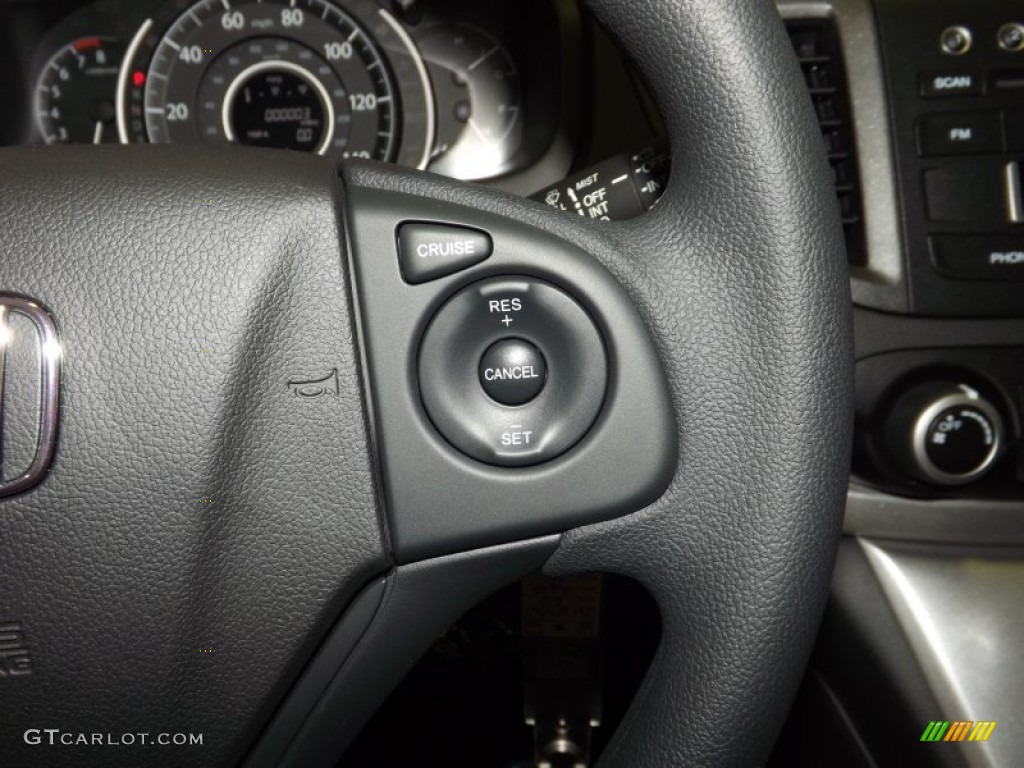 2014 CR-V LX - Crystal Black Pearl / Black photo #23