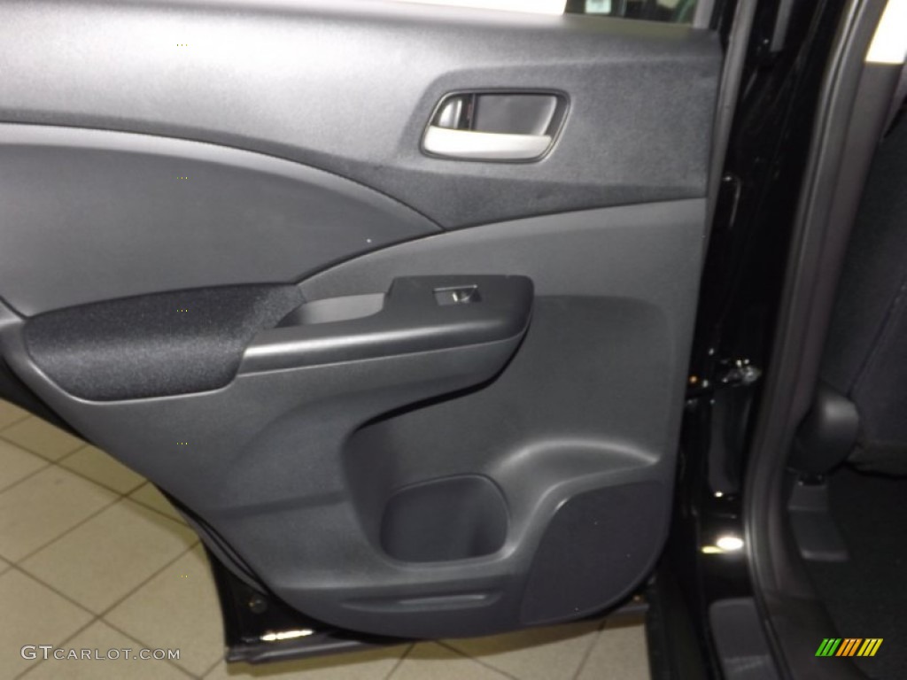 2014 CR-V LX - Crystal Black Pearl / Black photo #25