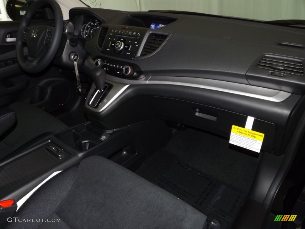 2014 CR-V LX - Crystal Black Pearl / Black photo #31