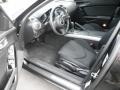 Black 2011 Mazda RX-8 Sport Interior Color
