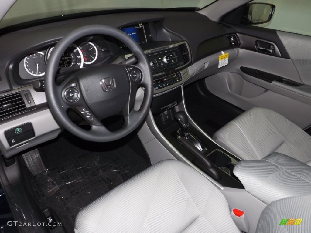 Gray Interior 2014 Honda Accord LX Sedan Photo #87613015