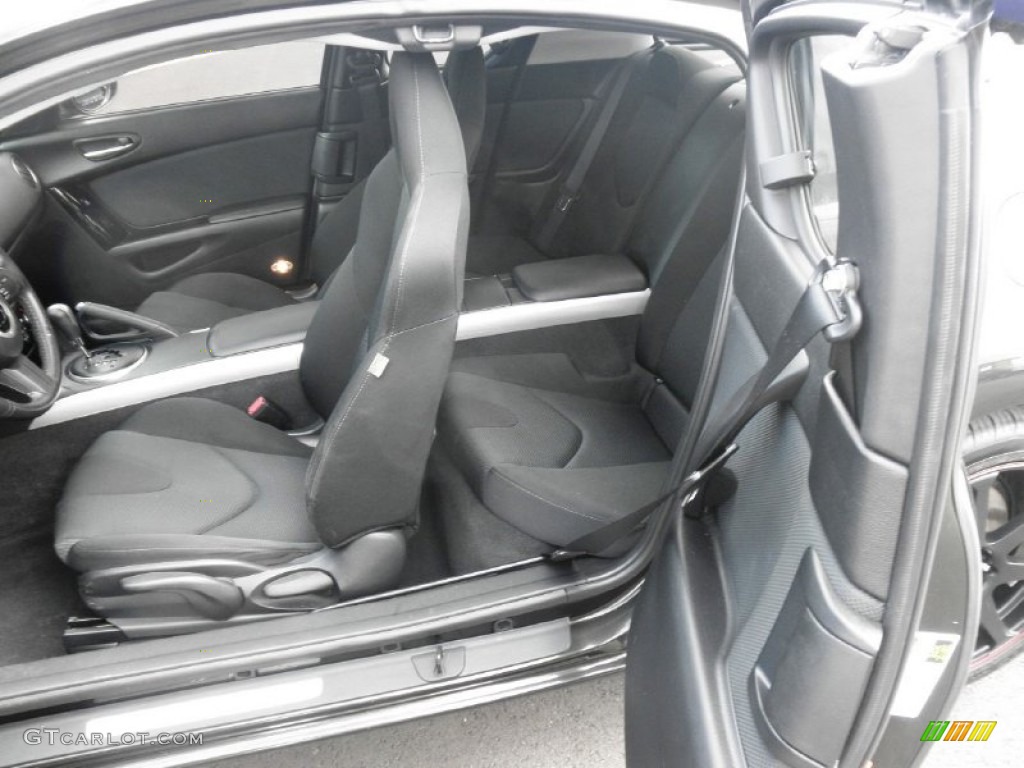 Black Interior 2011 Mazda RX-8 Sport Photo #87613108