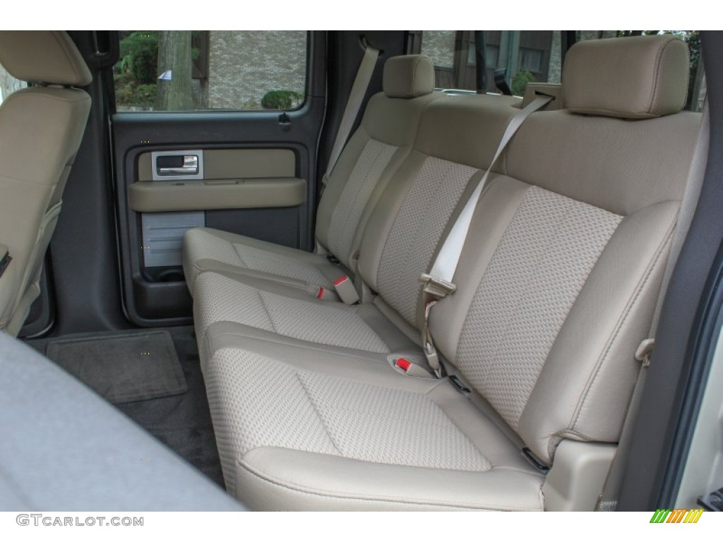 Camel/Tan Interior 2009 Ford F150 XLT SuperCrew 4x4 Photo #87613204