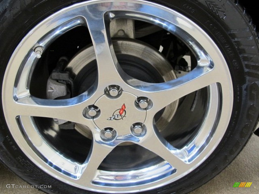 2003 Corvette Coupe - Medium Spiral Gray Metallic / Black photo #7